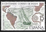 Stamps Spain -  Correos de Indias. Espamer 77 