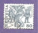 Stamps Switzerland -  INTERCAMBIO