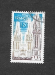 Stamps France -  1418 - Catedrales