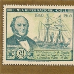 Stamps Chile -  Linea Aerea Nacional