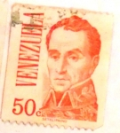 Sellos del Mundo : America : Venezuela : Simón Bolívar