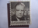 Stamps United States -  Fiorello H. Laguardia- 