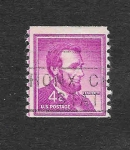 Stamps United States -  1036 - Lincoln