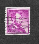 Stamps United States -  1036 - Lincoln