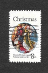 Stamps United States -  1471 - Navidad