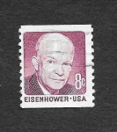 Stamps United States -  1395 - Dwight David Eisenhower