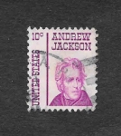 Sellos de America - Estados Unidos -  1286 - Andrew Jackson