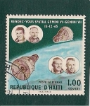 Stamps America - Haiti -  Mision Espacial