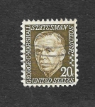 Stamps United States -  1289 - George Marshall