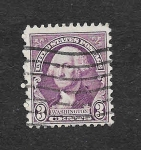 Stamps United States -  720 - George Washington