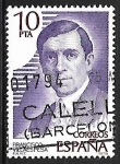 Stamps Spain -   Personajes españoles - Francisco Villaespesa