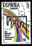 Stamps Spain -  Dia Mundial de las Telecomunicaciones - Telecomunicación universal