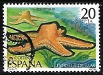 Stamps Spain -  Fauna Invertebrados - Estrella de mar