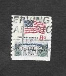 Stamps United States -  1338F - Bandera
