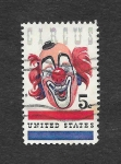 Stamps United States -  1309 - Centenario del Nacimiento de John Nicolas Ringling
