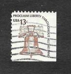 Stamps : America : United_States :  1595 - Campana