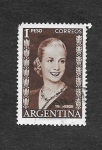 Sellos de America - Argentina -  607 - Eva Perón