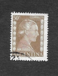 Stamps Argentina -  606 - Eva Perón