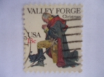 Sellos de America - Estados Unidos -  Christmas - Valley Forge.