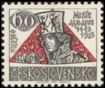 Sellos de Europa - Checoslovaquia -  Aniversarios y eventos culturales