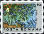 Stamps Romania -  Centenario de la muerte de Vincent Van Gogh