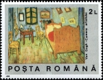Stamps Romania -  Centenario de la muerte de Vincent Van Gogh