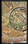 Stamps Spain -  Tapiz de la creación. Gerona