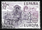 Stamps Spain -  Europa CEPT - Romería del Rocio 
