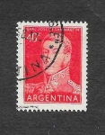 Stamps Argentina -  631 - General José de San Martín