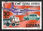Stamps Spain -  España exporta - Vehículos de transporte