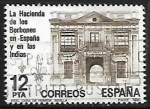 Stamps Spain -  La Hacienda de los Borbones  en España y en las Indias