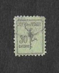 Stamps Uruguay -  Q34 - Mercurio