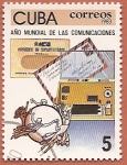 Stamps Cuba -  Año Mundial de las Comunicaciones UIT