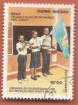 Stamps : Africa : Guinea_Bissau :  Organización Scout Abel Djassi - solidaridad con los niños de pueblos en lucha