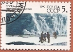 Stamps Russia -  Cooperación Antártica - con Australia