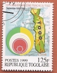 Stamps : Africa : Togo :  10 aniv zona franca de Togo - Puerto de Lomé
