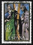 Stamps Spain -  Homenaje a EL Greco - 