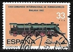 Stamps Spain -   Congreso Internacional de Ferrocarriles - 