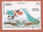 Stamps : America : Cuba :  Exposiciones Mundiales - Montreal - Hannover