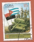 Stamps Cuba -  X aniv de la Victoria de Cuito Cuanavale