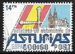 Stamps Spain -  Estatutos de Autonomia -   Asturias