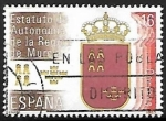 Stamps Spain -  Estatutos de Autonomia - Murcia