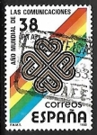 Stamps Spain -  Año Mundial de las Comunicaciones