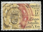 Stamps Spain -  Estatutos de Autonomía - Castilla y León 