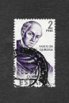 Stamps Spain -  Edf 1998 - Forjadores de América