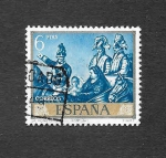 Stamps Spain -  Edf 1863 - Pintura