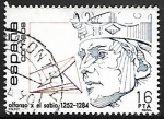 Stamps Spain -  Centenarios - Alfonso X El Sabio