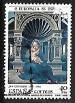 Stamps Spain -  Europalia 85 - España