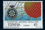 Stamps Spain -  Expo.Unjversal Sevilla 1992
