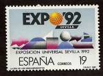 Sellos de Europa - Espa�a -  Expo.Universal Sevilla 92